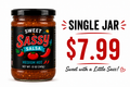 Sweet N Sassy Salsa – Small Batch Single Jar (12 oz)