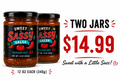 Sweet N Sassy Salsa – Small Batch  Double Pack (2 X 12 oz)